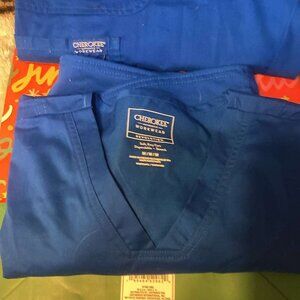 Cherokee Scrub set  V-neck, cargo pants (M)